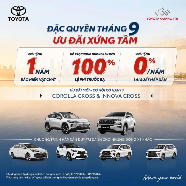 THÁNG 9 BÙNG NỔ – ƯU ĐÃI ĐẶC BIỆT, THỜI GIAN CÓ HẠN!