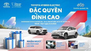 SỰ KIỆN TRƯNG BÀY & LÁI THỬ CÁC DÒNG XE TOYOTA HYBRID