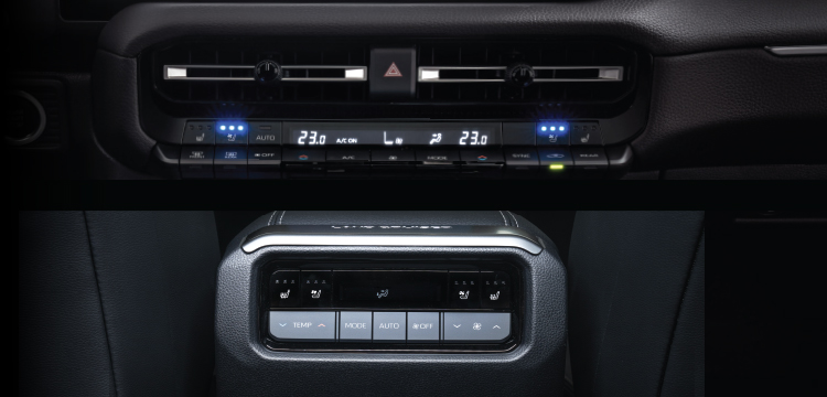 LAND CRUISER PRADO M -  - Hệ thống điều hòa của Land Cruiser Prado M