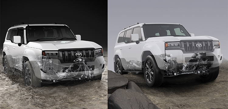 LAND CRUISER PRADO M -  - Hệ thống lựa chọn đa địa hình của Land Cruiser Prado M