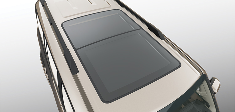 LAND CRUISER PRADO -  - Cửa sổ trời toàn cảnh của Land Cruiser Prado