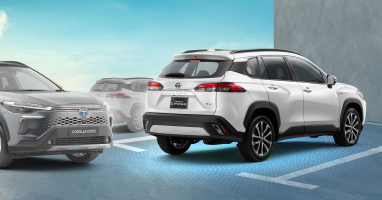 COROLLA CROSS HEV -  - Hệ thống cảnh báo phương tiện cắt ngang phía sau (RCTA) của Toyota Corolla Cross HEV