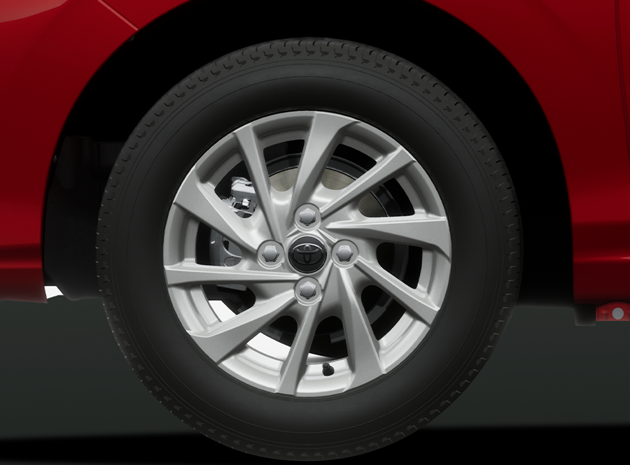 WIGO G -  - Vành và lốp xe của Toyota Wigo G