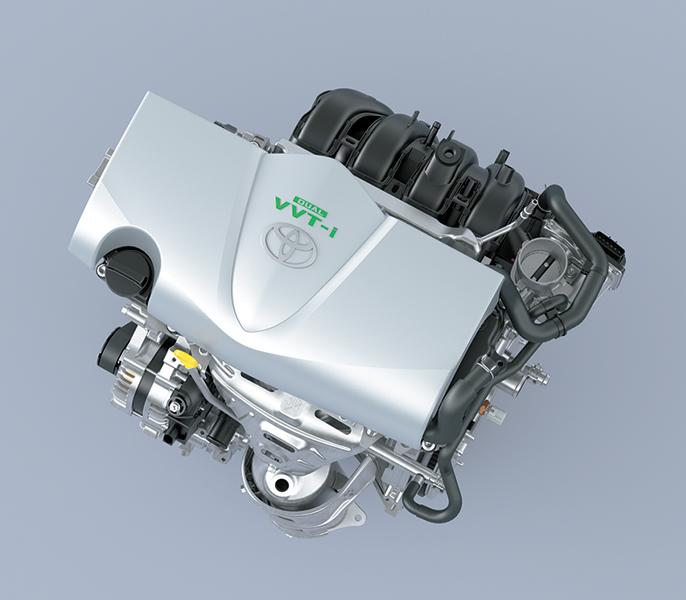VIOS 1.5 E CVT (3 túi khí) - Tính năng - Động cơ